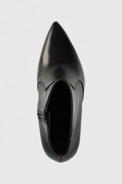 Γυναικεία Μποτάκια Δερμάτινες μπότες MICHAEL Michael Kors Rue χρώμα: μαύρο -Michael Kors Κατάστημα unnamed file 792