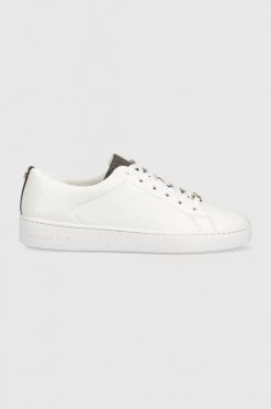 Γυναικεία Sneakers Δερμάτινα αθλητικά παπούτσια MICHAEL Michael Kors Keaton άσπρο