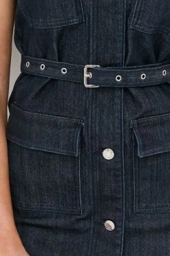 Γυναικεία Φορέματα Φόρεμα τζιν MICHAEL Michael Kors ναυτικό μπλε, -Michael Kors Κατάστημα unnamed file 819