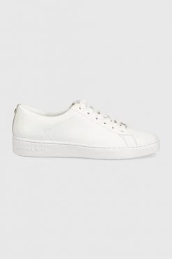 Γυναικεία Sneakers Δερμάτινα αθλητικά παπούτσια MICHAEL Michael Kors Keaton άσπρο