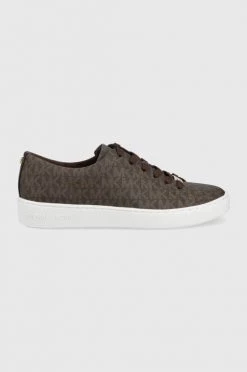 MICHAEL Michael Kors Γυναικεία Sneakers Υποδήματα Michael Kors Keaton Lace Up καφέ