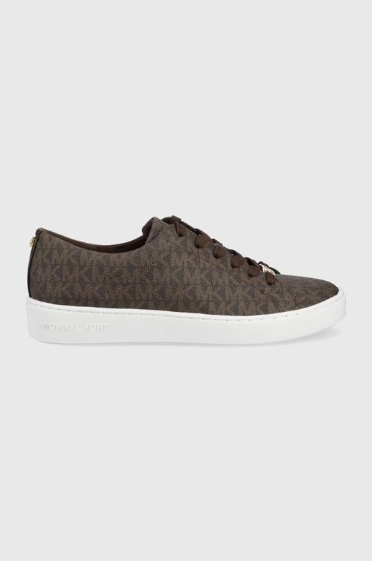 MICHAEL Michael Kors Γυναικεία Sneakers Υποδήματα Michael Kors Keaton Lace Up καφέ 2 MICHAEL Michael Kors Γυναικεία Sneakers Υποδήματα Michael Kors Keaton Lace Up καφέ