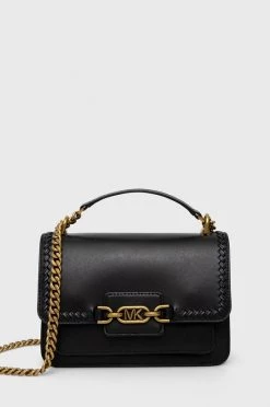 Γυναικεία Τσάντες χιαστί Δερμάτινη τσάντα MICHAEL Michael Kors μαύρο