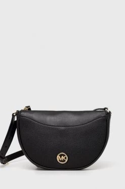 Γυναικεία Τσάντες χιαστί Δερμάτινη τσάντα MICHAEL Michael Kors μαύρο