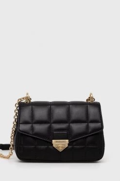 Γυναικεία Τσάντες χιαστί Δερμάτινη τσάντα MICHAEL Michael Kors μαύρο