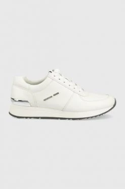 Γυναικεία Sneakers Δερμάτινα αθλητικά παπούτσια MICHAEL Michael Kors Allie άσπρο